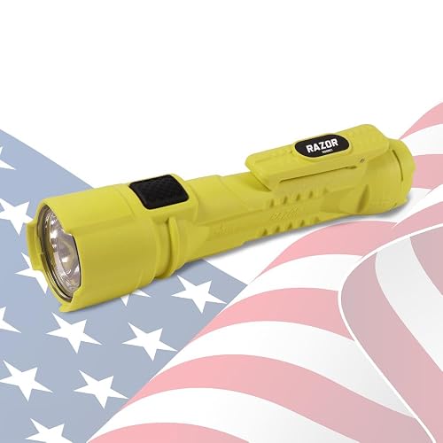 Starlight Razor Led BRIGHT STAR Razor Intrinsically Safe LED Flashlight – 14,000 Candela ...