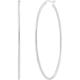 Silpada 'Classic Elegance' Sterling Silver Hoop Earrings