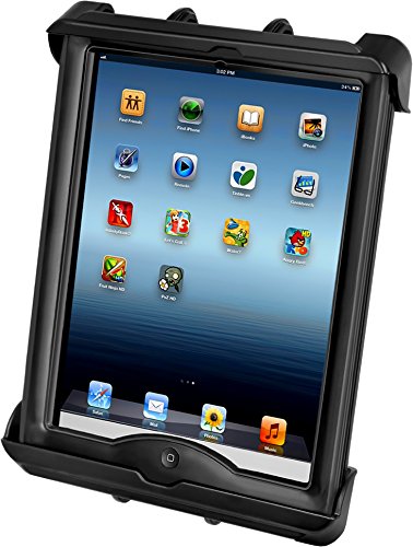 RAM Tab-Tite Universal Spring Loaded Cradle fits Apple iPad 1 2 3 4 with LifeProof or Lifedge Cases on it