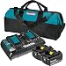 Makita BL1850B2DC2X 18V LXT Lithium-Ion Battery & Dual Port Charger Starter Pack (5.0Ah) primary