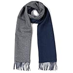 Alpaca Wool Scarf - 100% Pure Baby Alpaca - Double Sided Reversible Contrast Scarf Alpaca Wool Scarf - 100% Pure Baby Alpaca - Double Sided Reversible Contrast Scarf