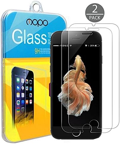 iPhone 7 Screen Protector, MOPO 4.7 inch Premium Ballistic Tempered Glass Screen Protector Anti-Scratch HD Clear Glass Screen Protector for Apple iPhone 7 [2-Pack] (iphone 7)