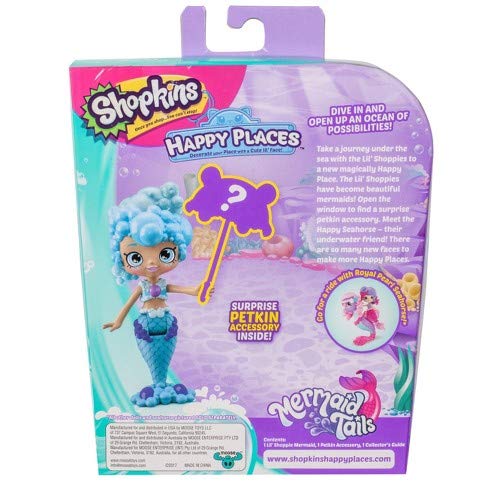 Shopkins Happy Places Mermaid Tails - Bub-Lea Mermaid Doll | Pricepulse