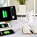 USB Charging Station/Hub, SUPVIN Universal 6A 30W 5 Port USB Wall Charger Power Adapter, Desktop Wall Charging Multi Ports Rapid Adapter for Cellphones, iPad, Camera,etc.