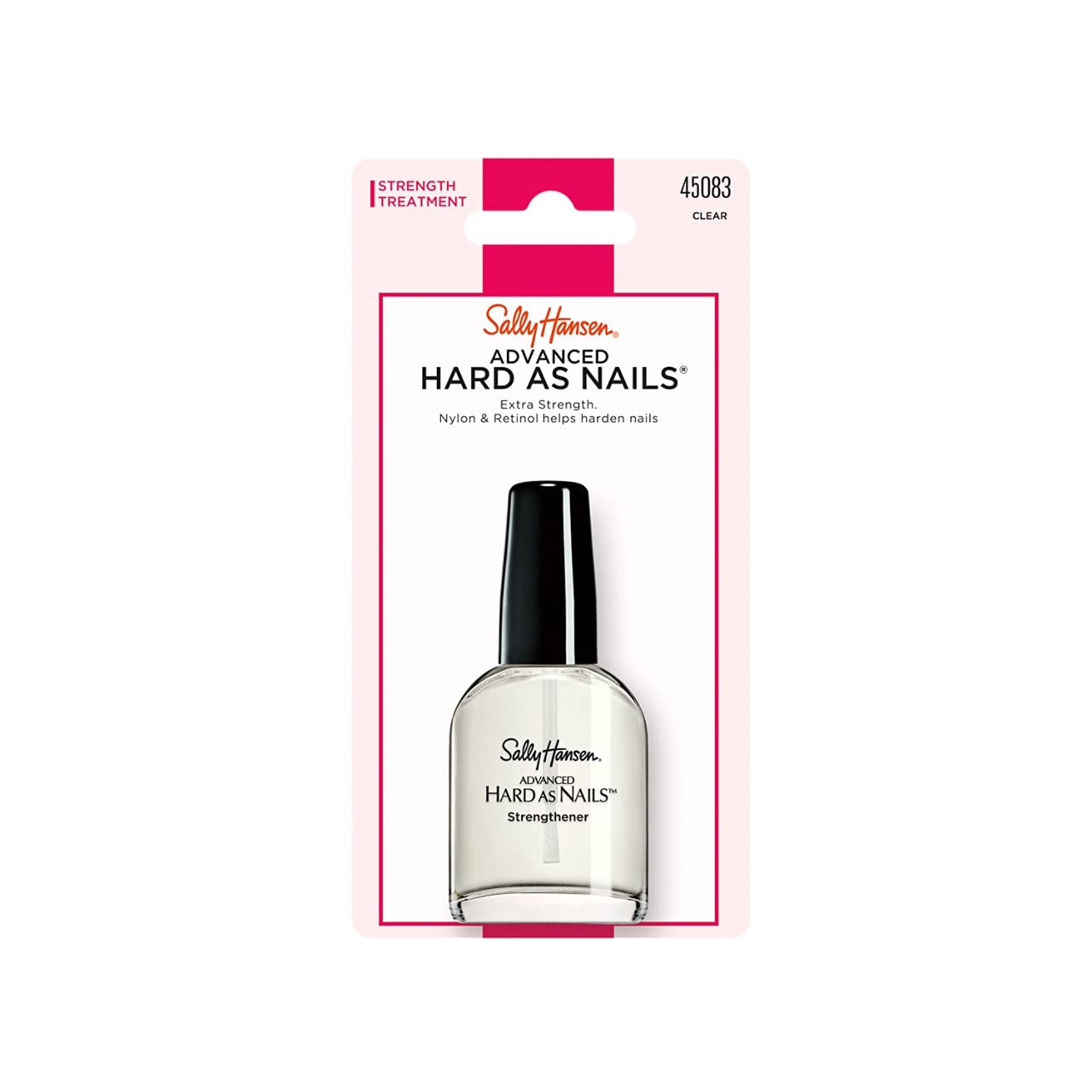 Sally Hansen Advanced Hard as Nails™, Clear Nail Strengthener, Includes Retinol and Nylon, Nourishing - Image 2