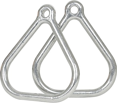 Swing Set Stuff Aluminum Triangle Trapeze Rings with Sss Logo Sticker