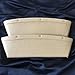 Leather Car Seat Catch Caddy- Gap Filler and Organizer in Between Front Seat and Console - Premium Quality PU Leather Accessory & Storage - (Beige)2 Pcs