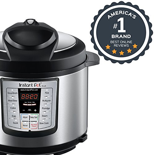 Instant Pot IPLUX60 V3 Programmable Electric Pressure Cooker, 6Qt