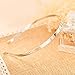 Amigotiger Metal Headbands for Women DIY Craft Costumes Silver Blank Wire Frame Hair Gauge Tiara Base Head Band Pack of 12
