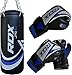 RDX Kids Punching Bag Heavy Boxing 2FT UNFILLED MMA Punching Training Gloves Kickboxing