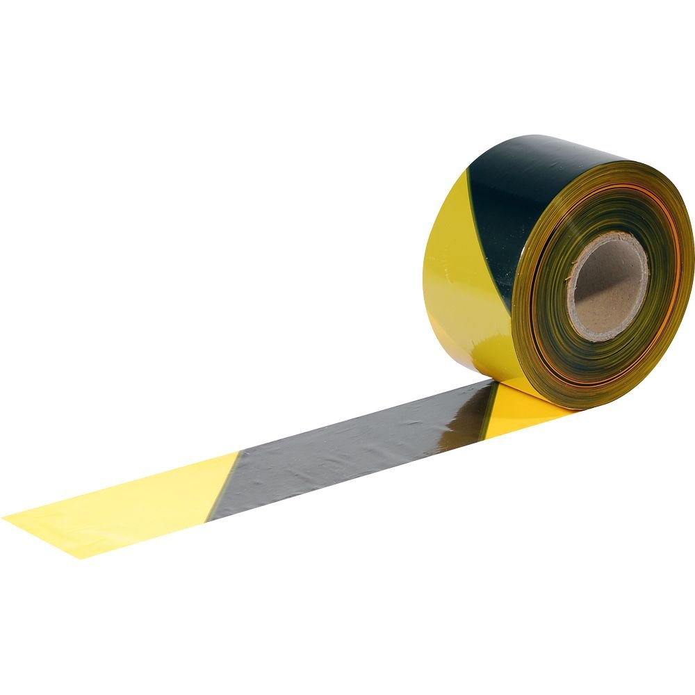 Smartbox Pro Barrier Tape in Dispenser Box 70mmx500m Yellow and Black Ref 165102266