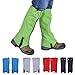Winis Snow Gaiters Hiking Camping Mountain Climbing Leg Gaiters Oxford Waterproof Dustproof Antiwater Leg Cover Breathable Anti-bite High Gaiters Leg Protection Guard Boot Guardian (1 Pair)