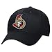 NHL Ottawa Senators Men's Basic Pro Shape Flex Cap, Large/X-Large, Black