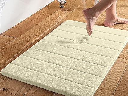 Sweet Home Collection Memory Foam Badvorleger Teppich, rutschfest