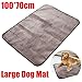 UEETEK Pet Dog Blanket, Waterproof Pet Mat for Dog Cat Indoor Outdoor Lawn Use, with Shoulder Bag, 100cm x 70cm