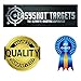 EASYSHOT Shooting Targets 18 X 12 inch. Shots are Easy to See with Our High-Vis Neon Blue & Red Colors. Thick Silhouette Paper Sheets for Pistols, Rifles, BB Guns, Airsoft, Pellet Guns & More.