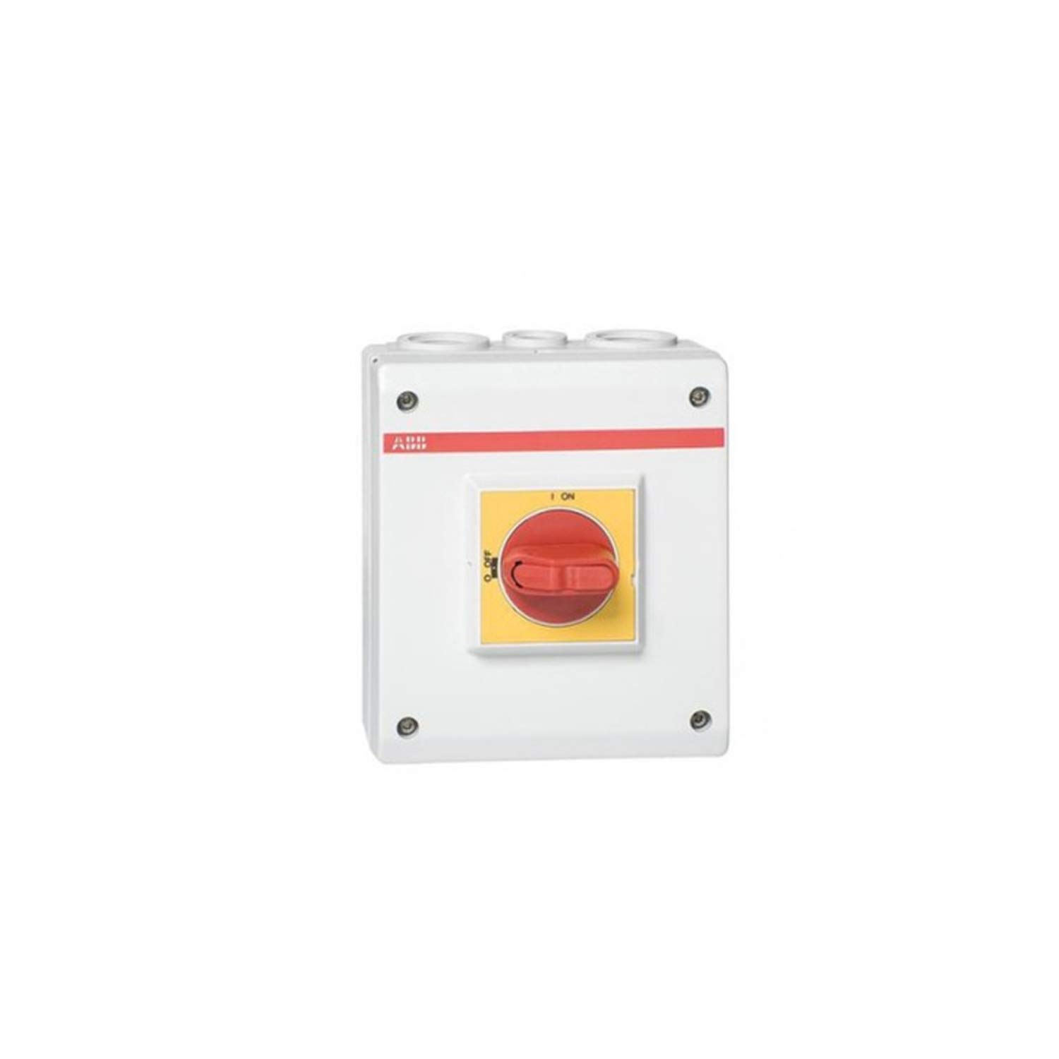 Abb-entrelec 1SCA022401R3430 Section Switch, White, Yellow and Red, Standard