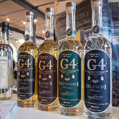 G4 Tequila Anejo 100% Agave 40% (1 X 0,70L – Bild 4