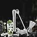 Bar Tool Essentials Deluxe - Bar Set with 6 Crafted Stainless Steel Bar Tools for Your Bar Cart by Trendy Bartender - Muddler, Cocktail Spoon, Jigger, Pourer, Zester & Strainer - Mix With Style