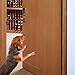 IN HAND Deluxe Pet Door Scratch Shield, Heavy Duty Flexible Door Guard Cover Protect Your Doors & Walls, Large Clear Door Scratch Protector (36.5