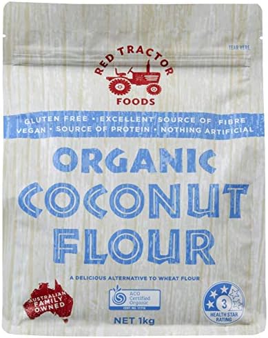 Red Tractor Foods, Organic Coconut Flour, 1 kg