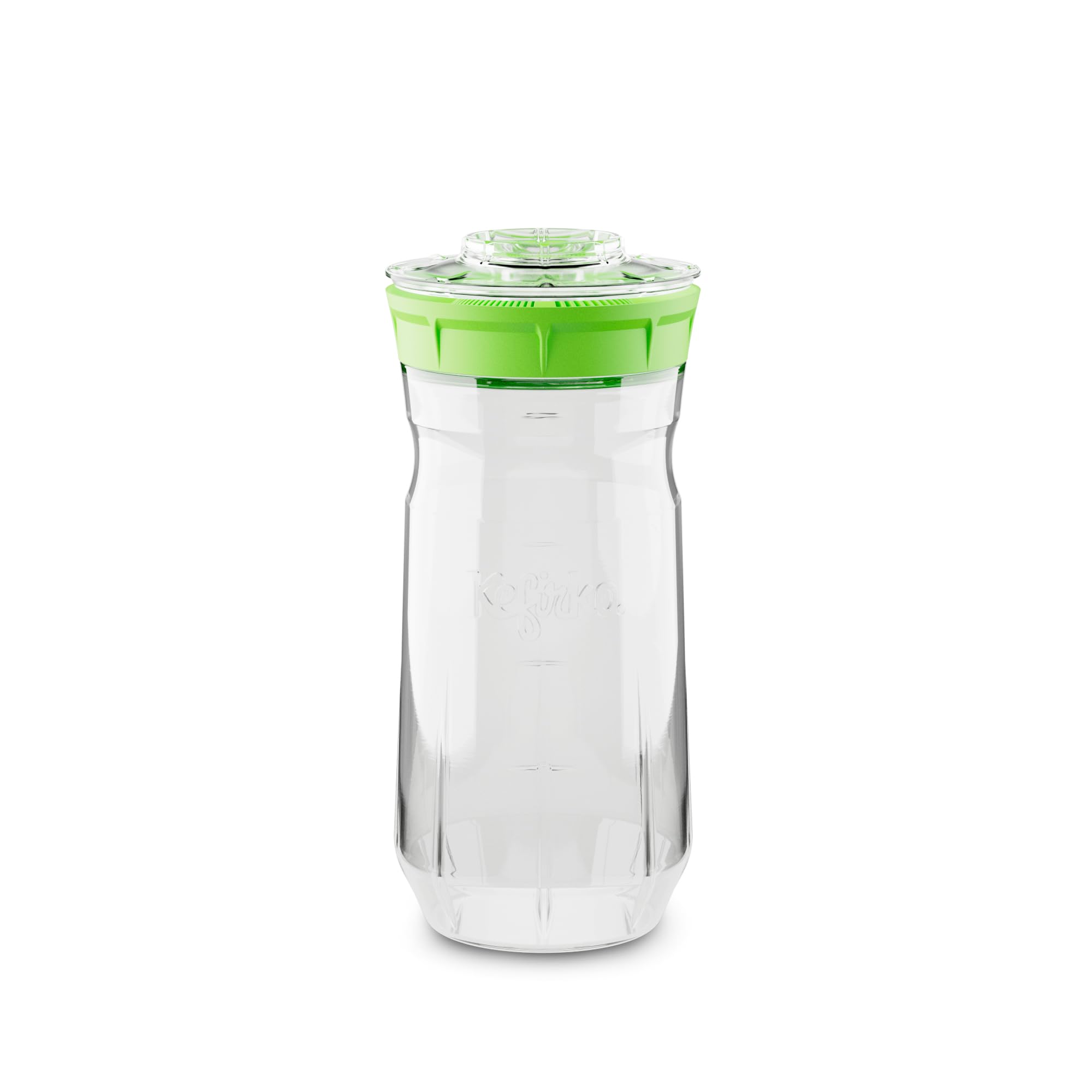 Photo 1 of Kefirko Complete Kefir Starter Kit - Water & Milk Fermentation Kit - Easily Make Kefir at Home (1.4 Litres) (Green)