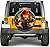 Pirate Weapon Sticker Full Color Spare Tire Cover Decal, Sticker Wheel Cover gc1667