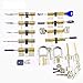 Practice Lock Set,Farway Lock Opener Kit Stainless Steel Lock 14pcs for Locksmith Tool