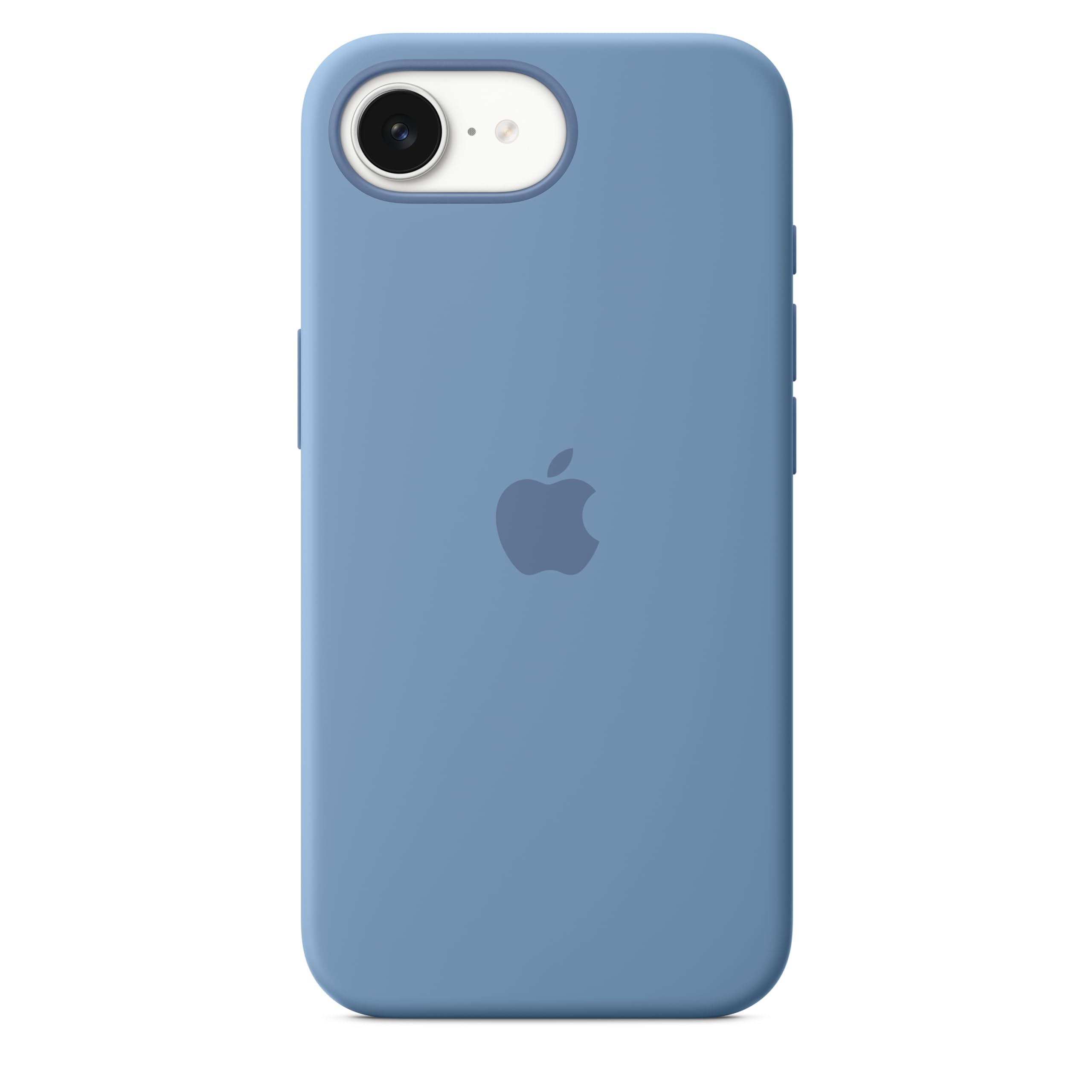 Photo 1 of Apple iPhone 16e Silicone Case – Winter Blue ???????
