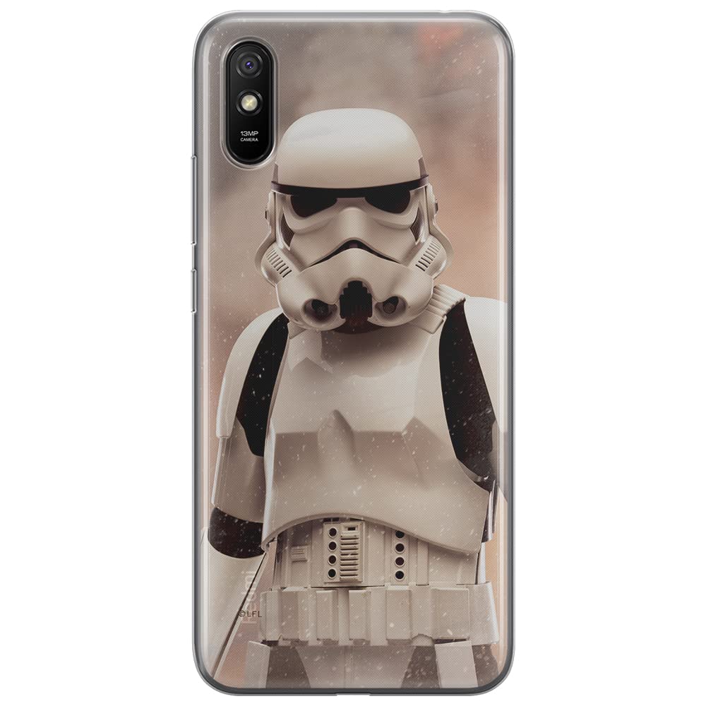 ERT GROUP mobile phone case for Xiaomi REDMI 9A original and officially Licensed Star Wars pattern Stormtrooper 003 optimally adapted to the shape of the mobile phone, case made of TPU