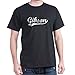 CafePress - Vintage Gibson (Silver) - 100% Cotton T-Shirt, Crew Neck, Soft and Comfortable Classic Tee with Unique Design