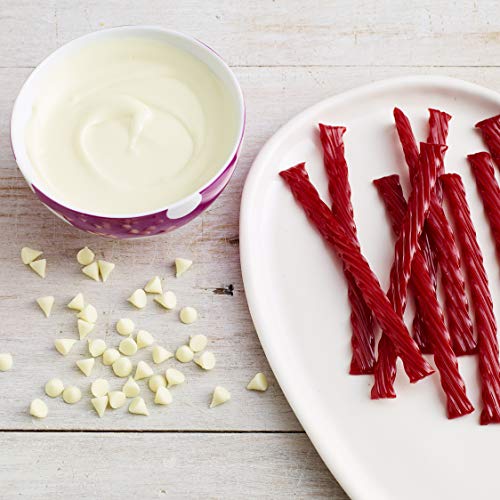 TWIZZLERS Zero Sugar Twists Strawberry Flavored Chewy Candy, Bulk