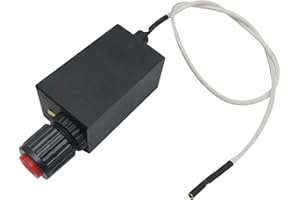 MENSI Electronic Push Button Pluse Igniter & Wire 500mm for Uniflame Patio Heaters, Gas Firepits, and Other DIY Gas Appliances