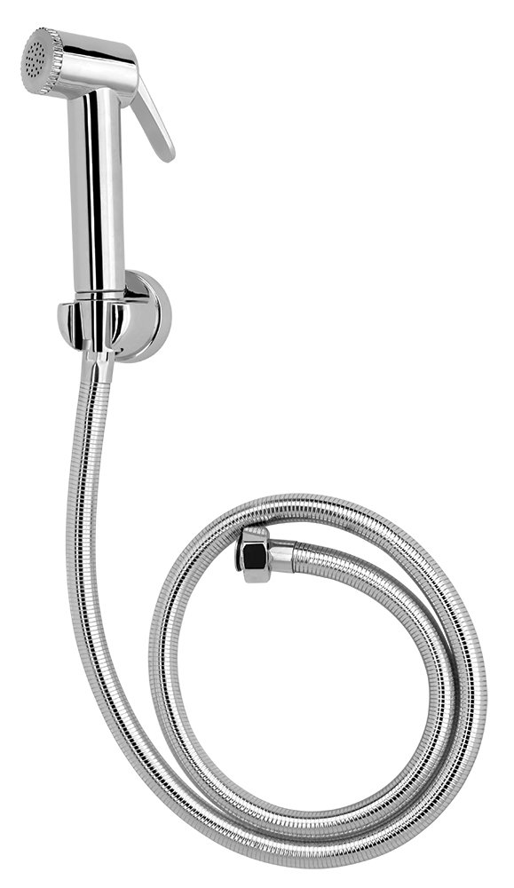 CERA F8030103 Stainless Steel Health Faucet with Hook and Hose, Chrome