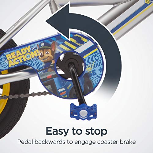 paw patrol bike training wheels