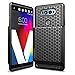 Hyperion LG V20 Extended Battery Case With Honeycomb TPU Design And Active Shock Absorption (Black)