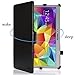 MoKo Samsung Galaxy Tab S 10.5 Case - Genuine Leather Slim-Fit Multi-angle Folio Cover Case for Samsung Galaxy Tab S 10.5 Inch Android Tablet, BLACK (With Smart Cover Auto Wake / Sleep)