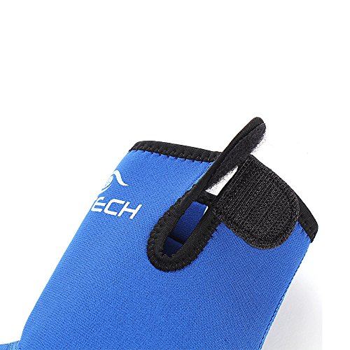ABTECH Snorkeling Swim Diving Socks – 3mm Waterproof Neoprene – for Beach and Water Sports – Protect Your Feet from Warm, Cold and Sand (Large) - Thumbnail 6
