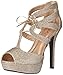Qupid Women's Gaze-450 Platform Dress Sandal
