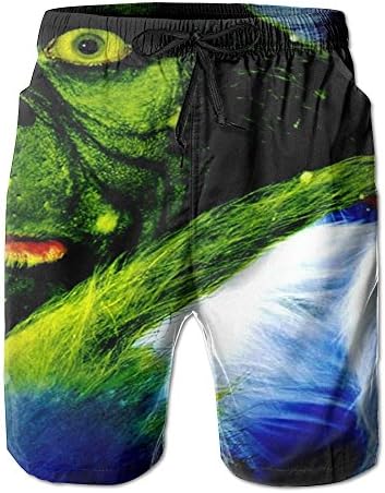 YJANK How The Grinch Stole Christmas Men's Beach Shorts Beach Pants Quick Dry Board Shorts Size XL Beautiful