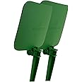 AquaDirectors 2 Pack Straight Design Green Sprinkler Shield Overspray Protector Guard (Straight2)