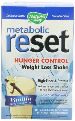 Nature's Way Metabolic ReSet, Vanilla, 10 Count Nature's Way Metabolic ReSet, Vanilla, 10 Count