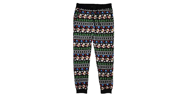 Ugly Christmas Santa Jogger Pants 