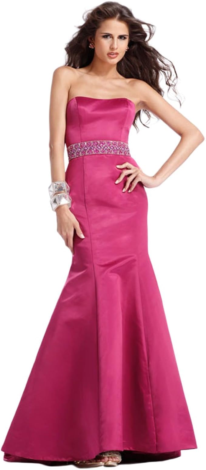 berry prom dress