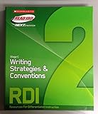 Spiral-bound Read 180 - NEXT Generation - Stage C - Writing Strategies & Conventions (RDI 2 - Resources For Differentiated Instruction Book