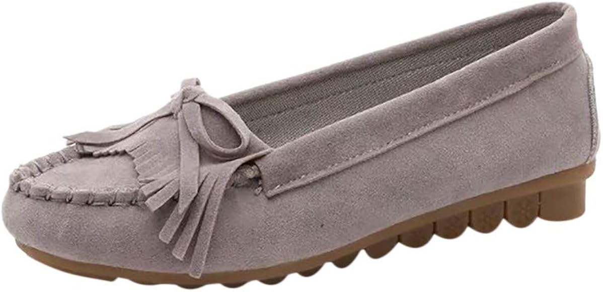 suede driving shoes womens