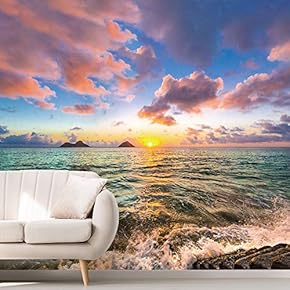 signwin Wall Mural Beach and Blue Sea View...