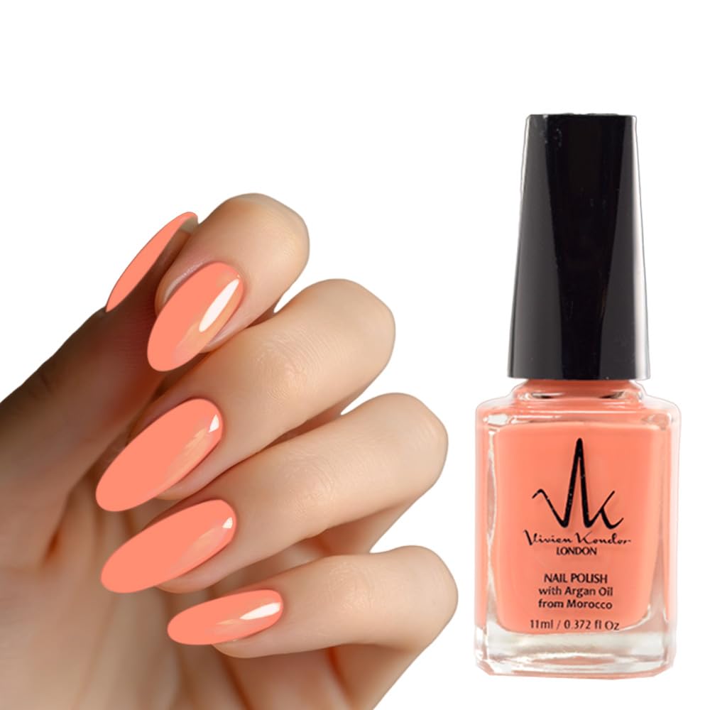 Vivien Kondor Vegan Friendly Argan Care Nail Polish (Satsuma)