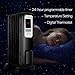 PELONIS Oil Filled Radiator Space Heater, Digital Thermostat, 1500w Portable Heater with 24-Hours Timer, Remote Control, Electric Heater for Indoor Use, LED Display, Overheat and Tip-Over Protection