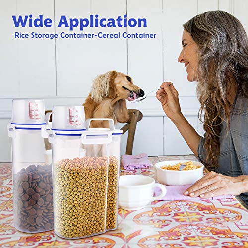 Kytely Upgraded Airtight Pet Food Storage Container, Small Dog Food